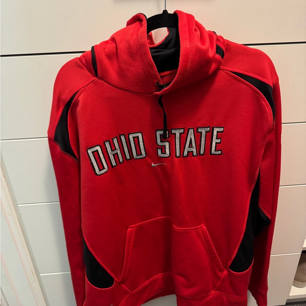 Ohio State Red Nike Hoodie